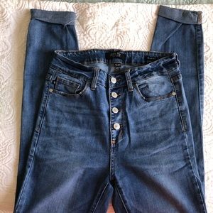 High rise Button Up jeans